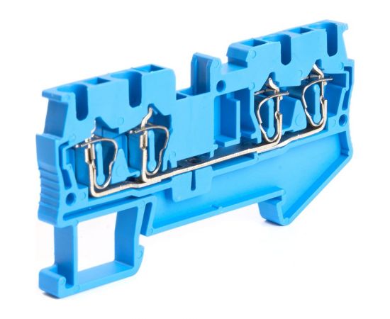 Самозажимной зажим STEKKER 4-проводной проходной ЗНИ - 2,5, JXB ST 2,5, синий LD554-2-25 39971 – изображение 8