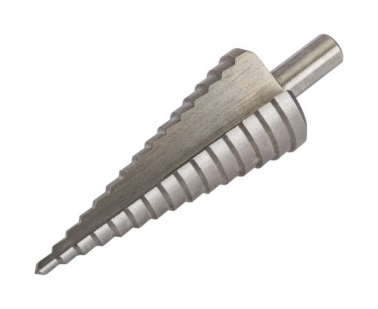 Сверло ступенчатое 15 ступеней, 4-32 мм, сталь HSS, шлифованное Спец 370102 – изображение 5