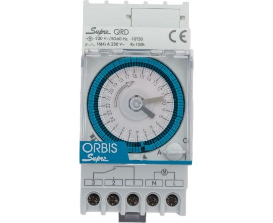 Реле времени модульное суточное Orbis SUPRA QRD OB290232N – изображение 2