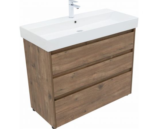 Тумба Aquanet Nova Lite 100 SLIM SYNERGY 00302480 – изображение 3