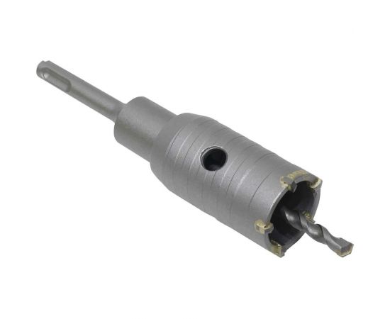 Коронка в сборе с хвостовиком и центрирующим сверлом (40 мм; SDS-plus) Гранит 444440 – изображение 2