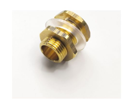 Переходник латунный для врезки в бочку НР 1/2" Профитт 3179874 – изображение 6