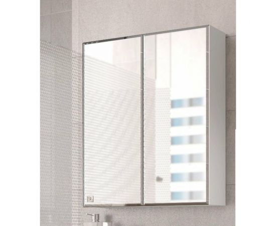 Зеркальный шкаф Style Line Амарант 600, белый ЛС-00000351 – изображение 5