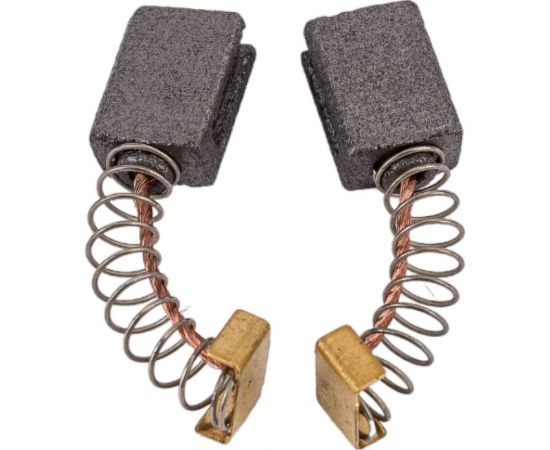 Щётки угольные У01596 5х8х10 мм, пятак-скоба 5х6 мм, 2 шт для Hammer, ИНТЕРСКОЛ Калибр 00000076425 – изображение 3