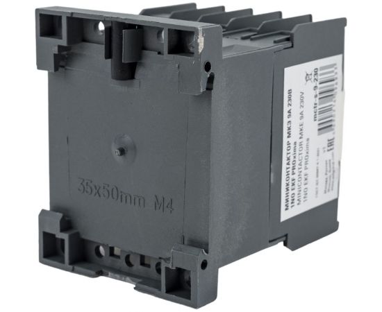 Миниконтактор EKF МКЭ, 9А, 230В, 1NO, PROxima, SQ Mctr-s-9-230 – изображение 2