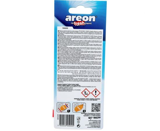 Ароматизатор Areon REFRESHMENT paradise MKS09 – изображение 3