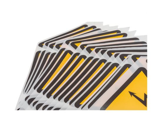 Знак EKF молния 100x100x100мм 96 шт an-1-01 – изображение 2