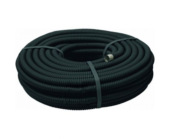 Металлорукав УРАЛ ПАК ПВХ изоляции с протяжкой РЗ-Ц-П 10мм черный 25м МР-1201010-025 – изображение 4