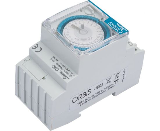 Реле времени модульное суточное Orbis SUPRA QRD OB290232N – изображение 4