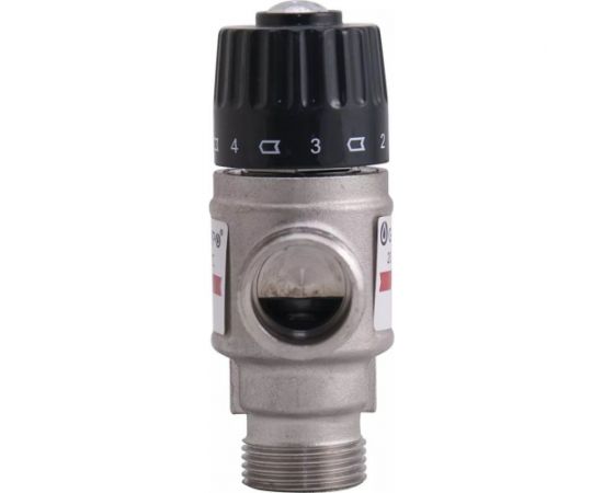 Клапан термосмесительный 3/4 нар/нар/нар боковое смешение 35-60 град. Gappo 550205 – изображение 2