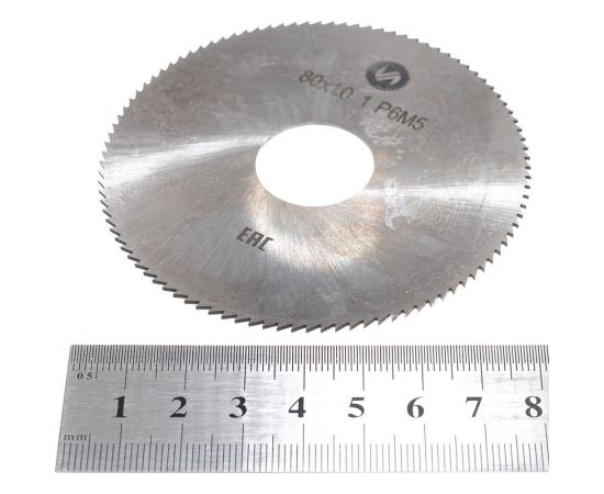 Фреза отрезная (80х1х22 мм; Z=100; DIN 1837) ИНСТУЛС 00001337458 – изображение 3