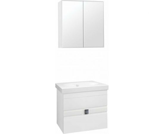 Зеркальный шкаф Style Line Амарант 600, белый ЛС-00000351 – изображение 7