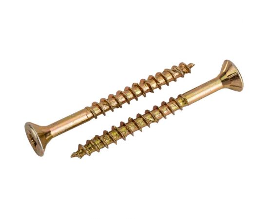 Шуруп для дерева Fischer fpf-sz 4,5x45 yzp, жёлт. цинк, 30 шт. 653958 