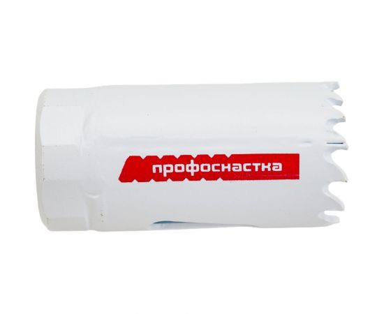 Коронка биметаллическая крупный зуб (25 мм, 38 мм, HSSE, М42) №012 Профоснастка 80101012 