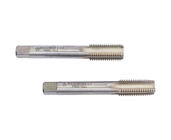 Метчик м/р комплект Туламаш М 16 х2 Р6М5 левый ТМ 145232 