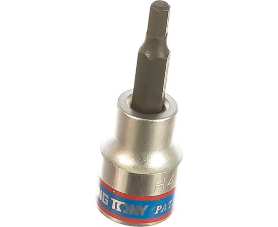 Торцевая насадка (бита) 3/8"", HEX, 4мм, 50мм KING TONY 302504 