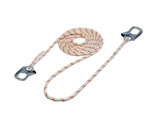 Строп из каната ПРОГРЕСС СЕФЕТИ 10 м, с 2 монтажными карабинами Строп В 10 м 2 кар 