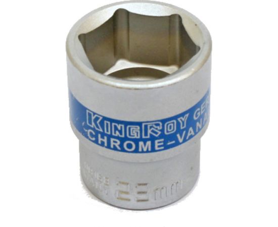 Головка торцевая 30230-23 23 мм, 1/2""DR, 6-гранная, хром ванадий KING ROY 32053 