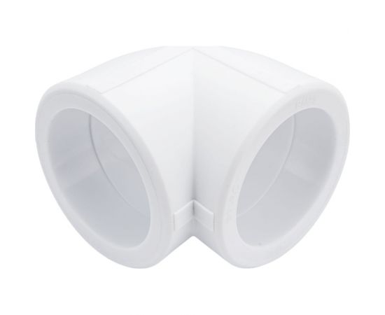 Угольник VALFEX PP-R Дн 90х90°, белый 10108090 127-0581 