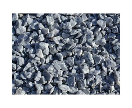 Мраморная крошка СТД ПетроСтрой фракция 5-10 мм, серо-голубая, 25 кг STD_MSK_00026 