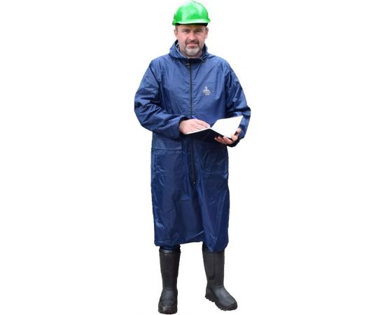 Влагозащитный плащ-дождевик БЕРТА синий, рост 170-176 800-60-62 – изображение 4