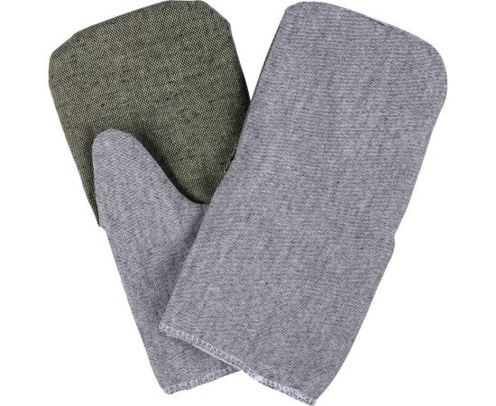 Рабочие рукавицы TDM Полюс, брезентовый наладонник, серые, 1 пара, SQ1016-0517 – изображение 3