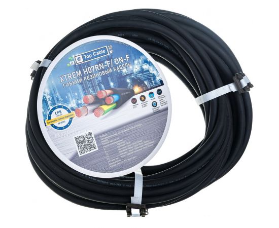Силовой гибкий кабель Top cable XTREM H07RN-F 4Х2,5 0,6 1kV 20 метров 3004002MR20RU – изображение 4