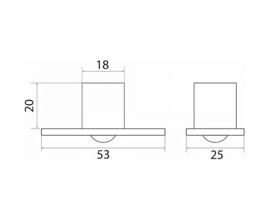 Шариковая защелка Trodos 03.02.03 белая 206013 – изображение 2