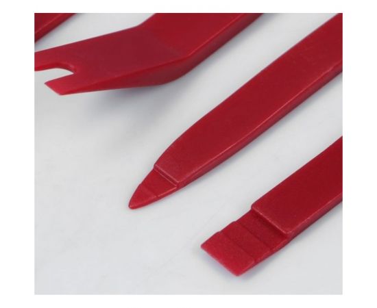 Инструмент для разбора пластика в авто TORSO усиленный, набор 7 предметов 4336119 – изображение 3