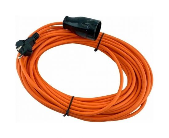 Силовой удлинитель Glanzen шнур штепсельное гнездо ПВС 2x0,75 40 м арт. ES-40-001 00-00006702 – изображение 4