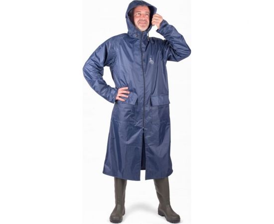 Влагозащитный плащ-дождевик БЕРТА синий, рост 170-176 800-60-62 – изображение 13