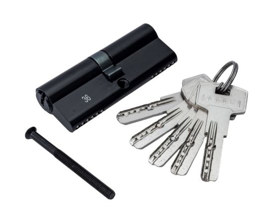 Цилиндровый механизм НОРА-М ЕСО Z ЛП-80 40-40 черный 18900 – изображение 5