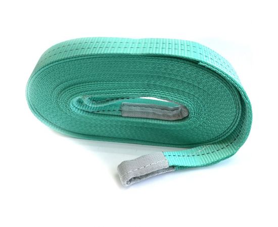 Удлинитель троса лебедки ТамбовТехСнаб 9т 20м, 60мм лента 7930105414132 – изображение 3