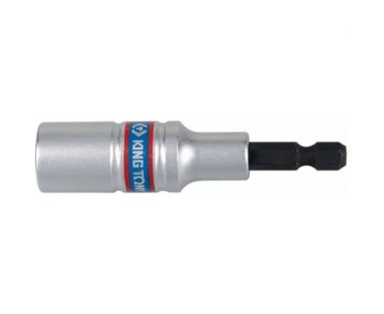 Головка двенадцатигранная 1/4"", 16х80 мм для шуруповерта KING TONY 76B816M – изображение 2
