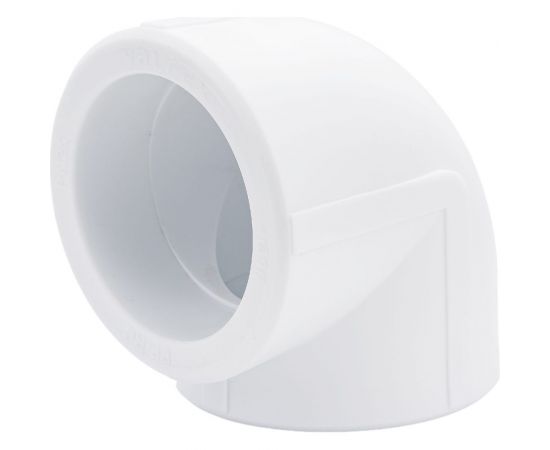 Угольник VALFEX PP-R Дн 90х90°, белый 10108090 127-0581 – изображение 3