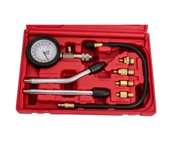 Бензиновый компрессометр 0-20атм, кейс МАСТАК 120-10008C – изображение 6