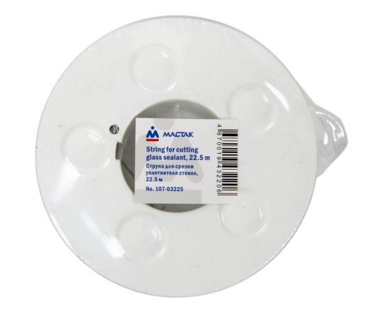 Струна для срезки уплотнителя стекол витая 22,5 м МАСТАК 107-03225 – изображение 2