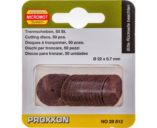 Диски корундовые отрезные 50 шт Proxxon PR- 28812 – изображение 4