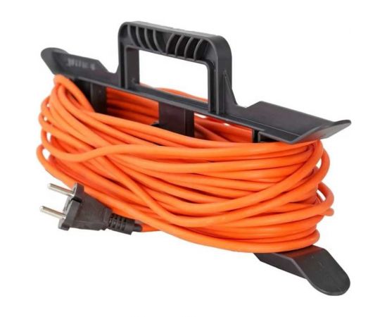 Силовой удлинитель Glanzen шнур штепсельное гнездо ПВС 2x0,75 40 м арт. ES-40-001 00-00006702 – изображение 2