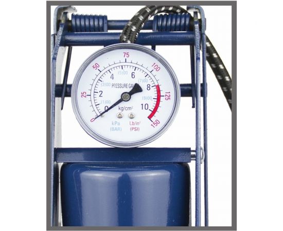 Ножной насос с манометром Nova Bright 500 см3 31675 – изображение 3