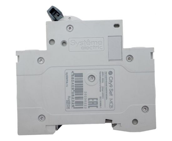Автоматический выключатель Systeme Electric City9 set ав с 50а 2p 4.5ka 230в C9F34250 – изображение 3