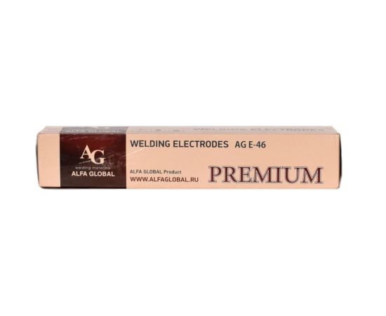 Электроды PREMIUM E-46 5x350 мм, 5 кг AG A-3-46-50-5 – изображение 2