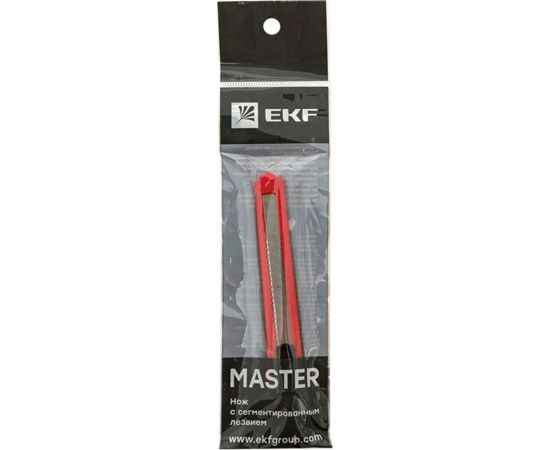 Нож с сегментированным лезвием EKF Master НСМ-10 9 мм ncm-10-ms – изображение 9