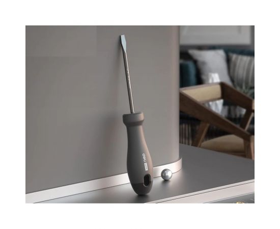 Шлицевая отвёртка DELI Home Series Black HT1106 6x150 мм 104605 – изображение 10