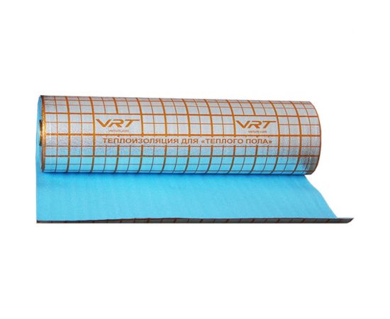 Подложка для теплого пола VRT мультифольга толщина 3 мм, 30 кв/м 536199 