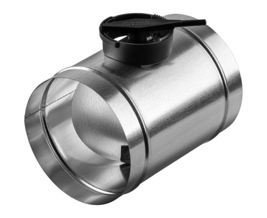 Дроссель-клапан оцинкованный для воздуховодов 200 мм ORE 4607122243115 