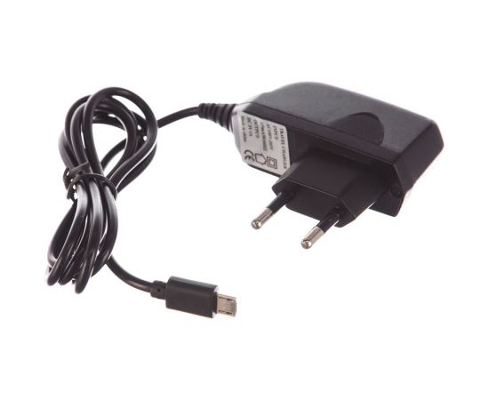 Сетевое зарядное устройство REXANT microUSB 220В СЗУ 5V, max:1500mA шнур 1.2М черное 16-0260-1 