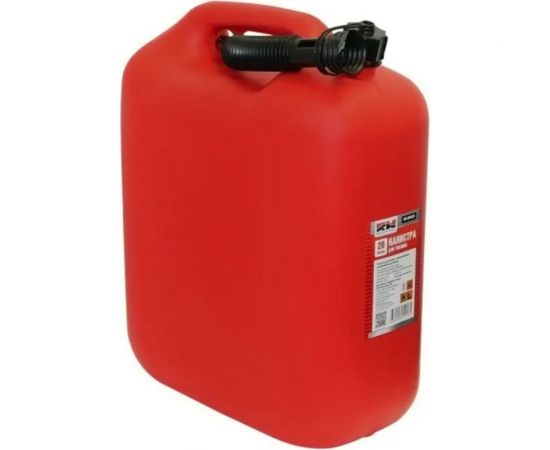 Канистра полиэтиленовая красная для ГСМ с заливным устройством 20 л REDMARK RM800020 
