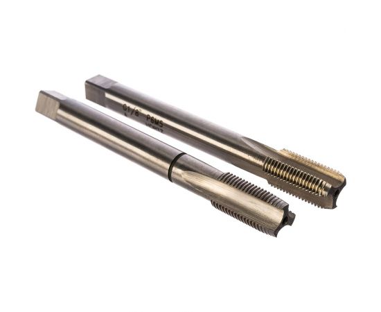 Метчик G 1/8 дюйма м/р комплект 2 шт. Р6М5 HORTZ 203807 