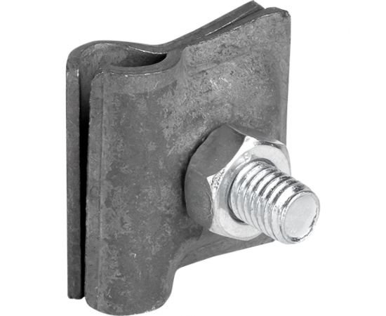 Универсальный зажим прута EKF PROxima малый, пластина 30х30мм, HZ lp-51510 